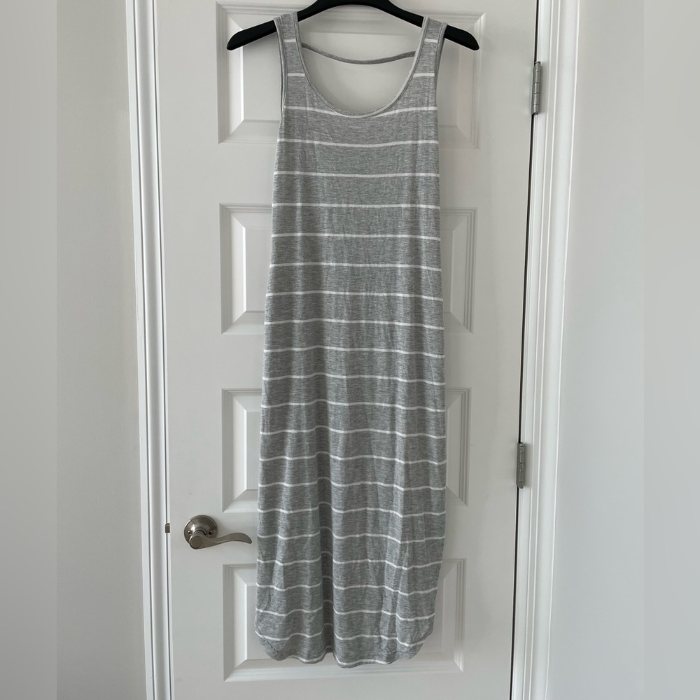 Maxi dress, stripped, size Small, davy piper/ kindred bravely